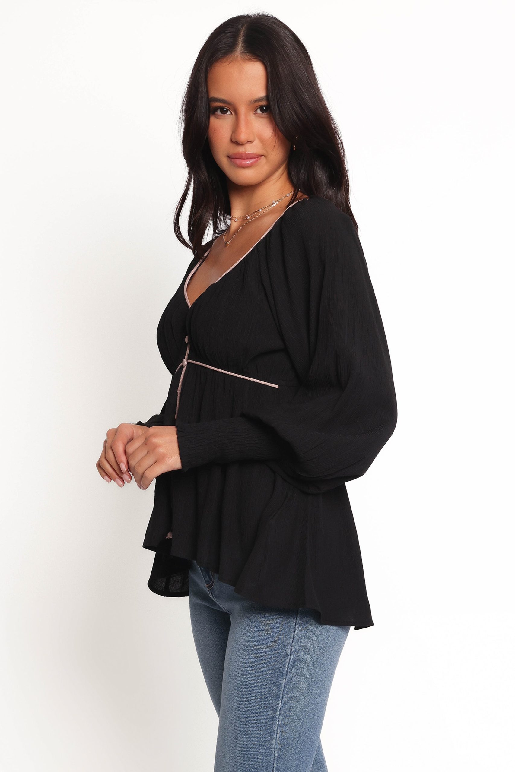 Pannia Top - Black - Image 3