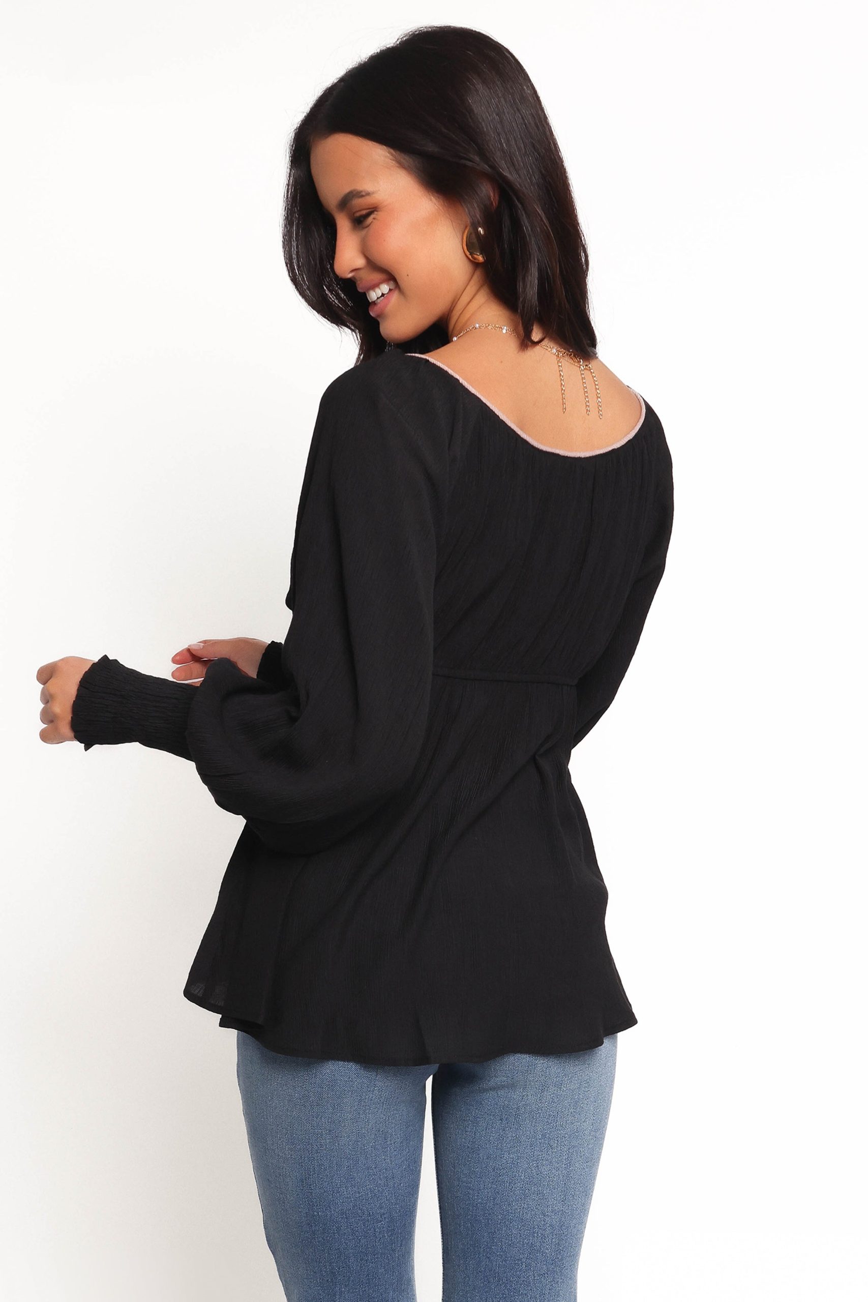 Pannia Top - Black - Image 4