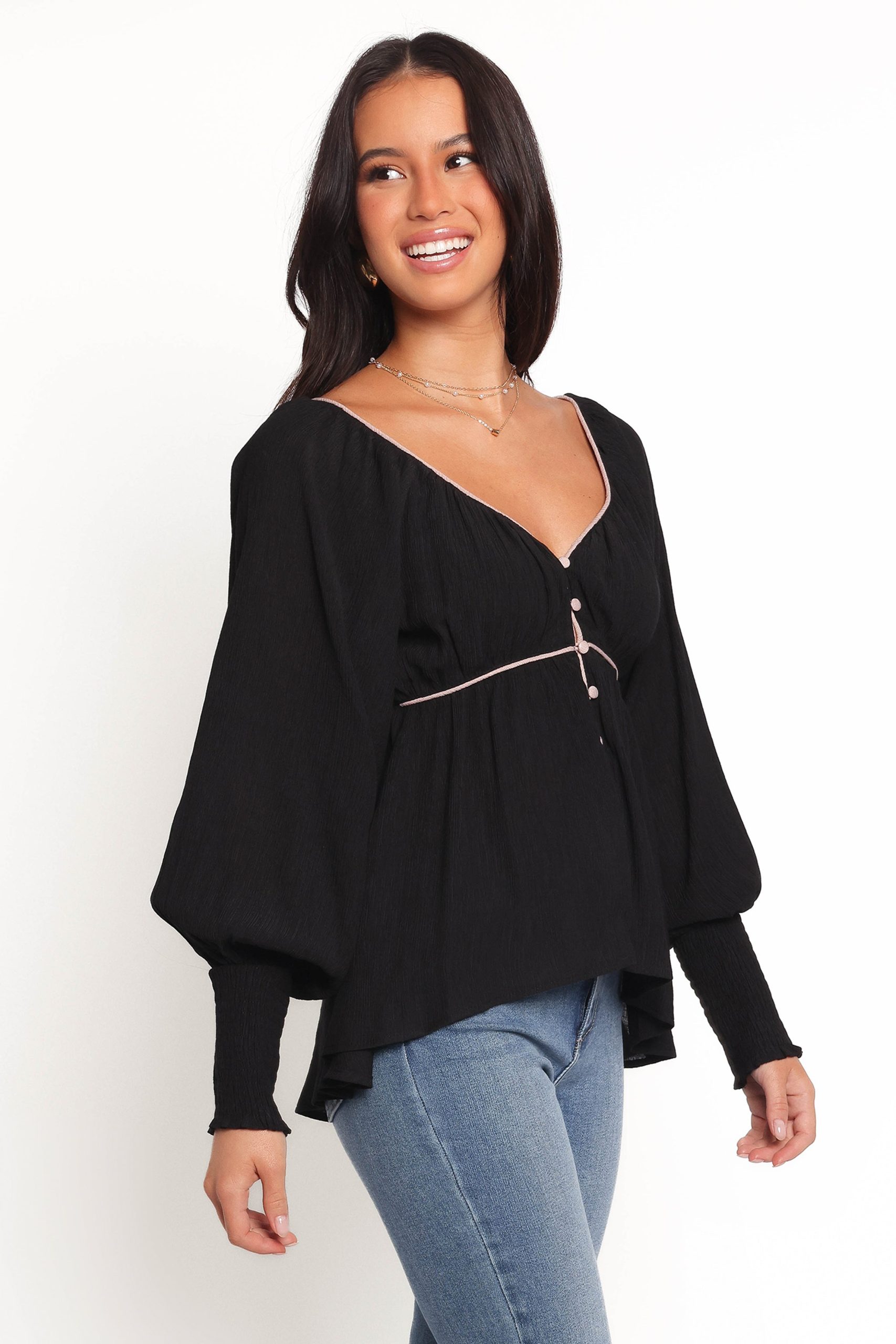 Pannia Top - Black - Image 5