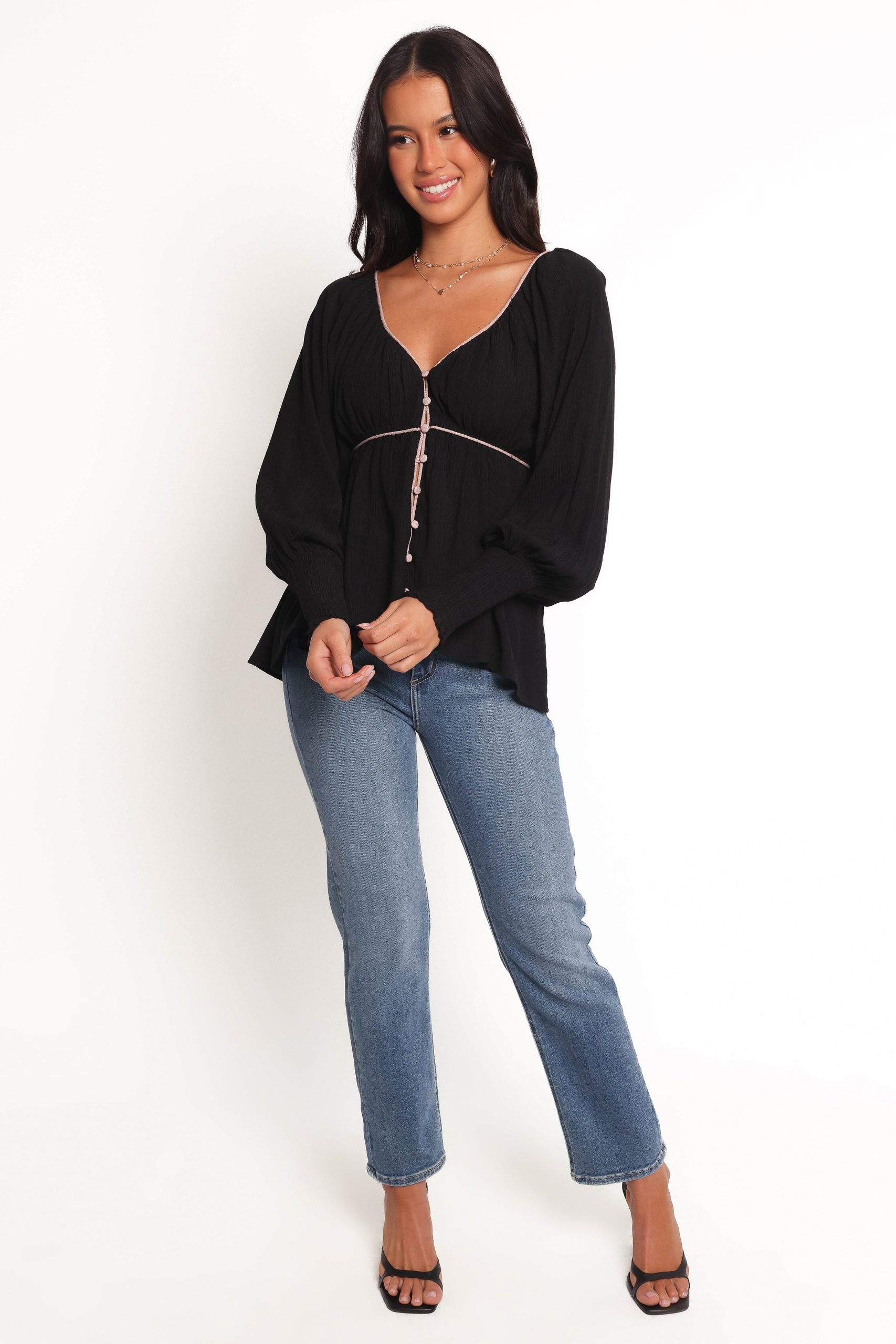 Pannia Top - Black - Image 8