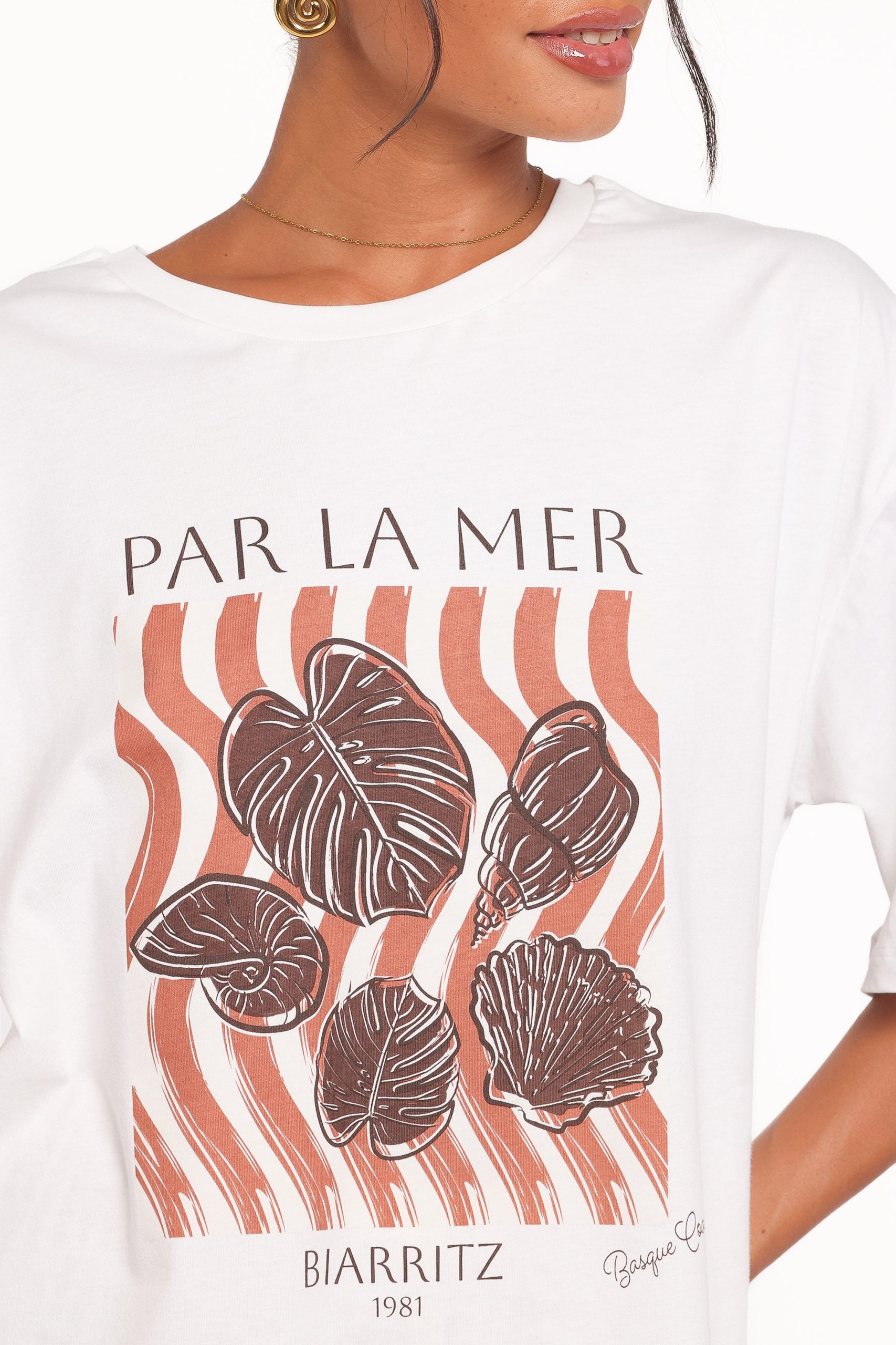 Par La Mer Tee - White - Image 3