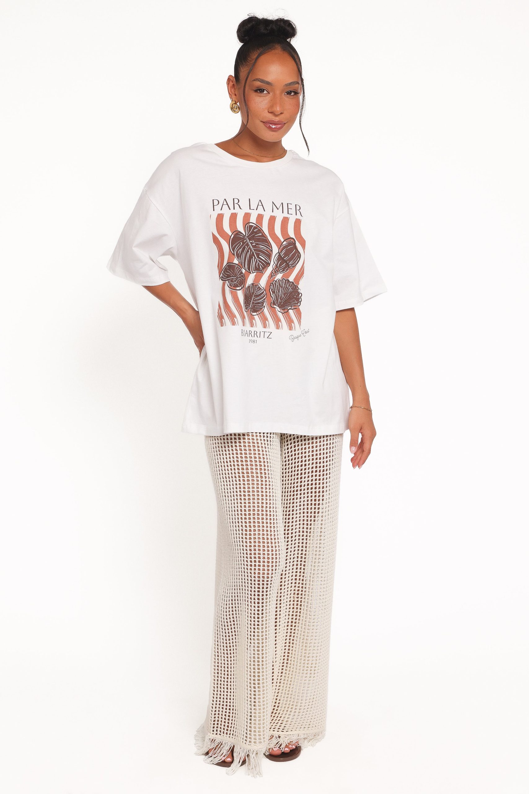 Par La Mer Tee - White - Image 6