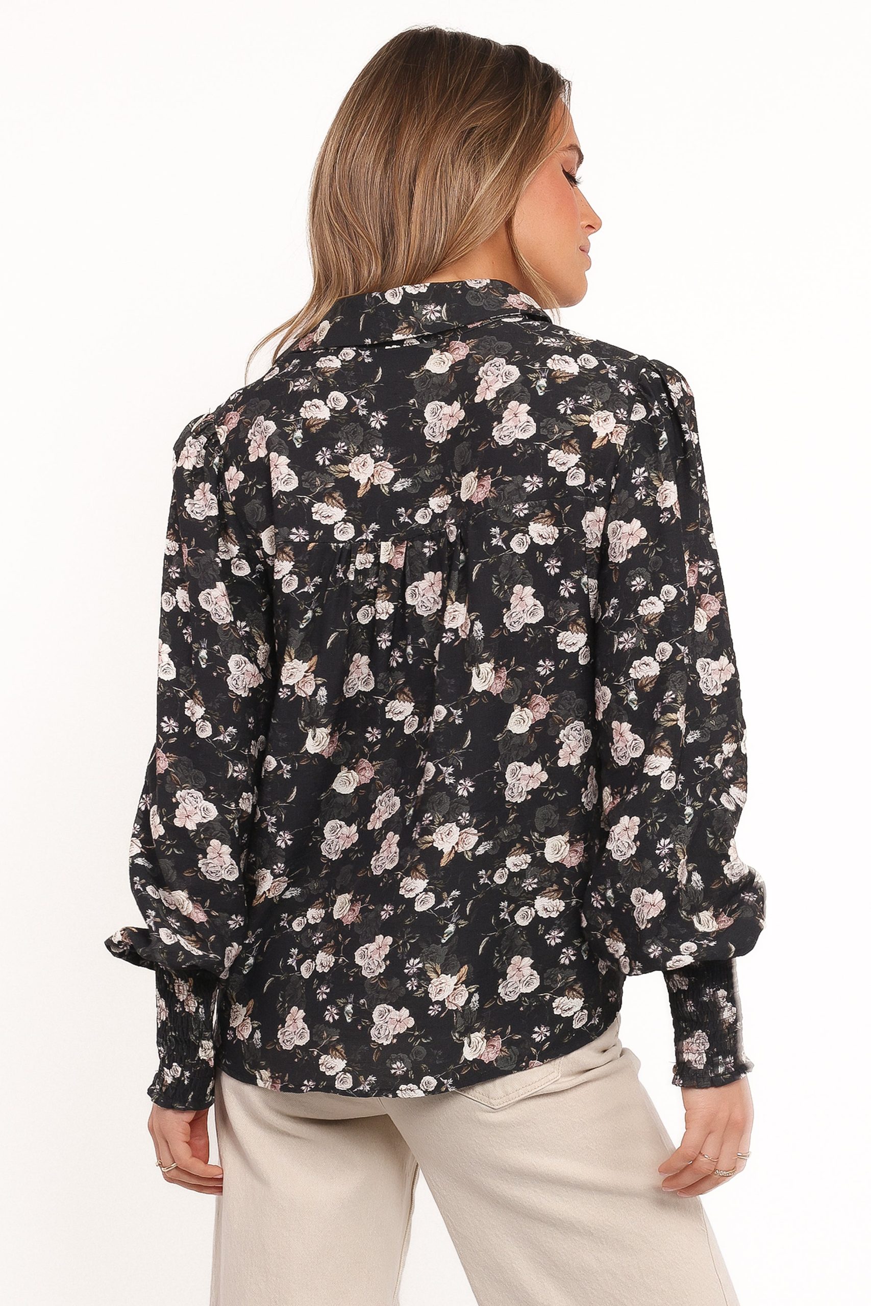 Parsons Blouse - Dark Floral - Image 5