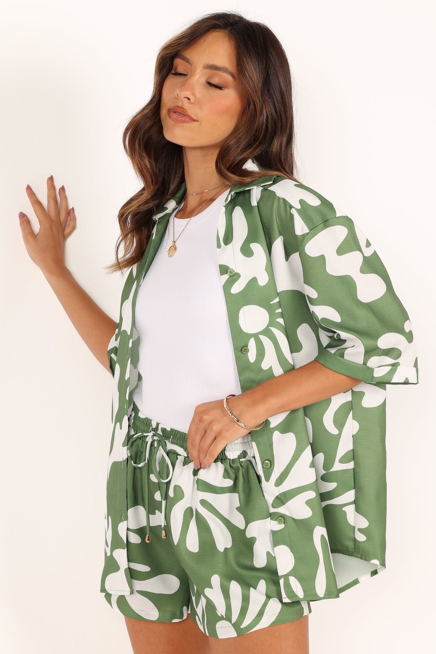 Payton Shirt - Khaki - Image 4