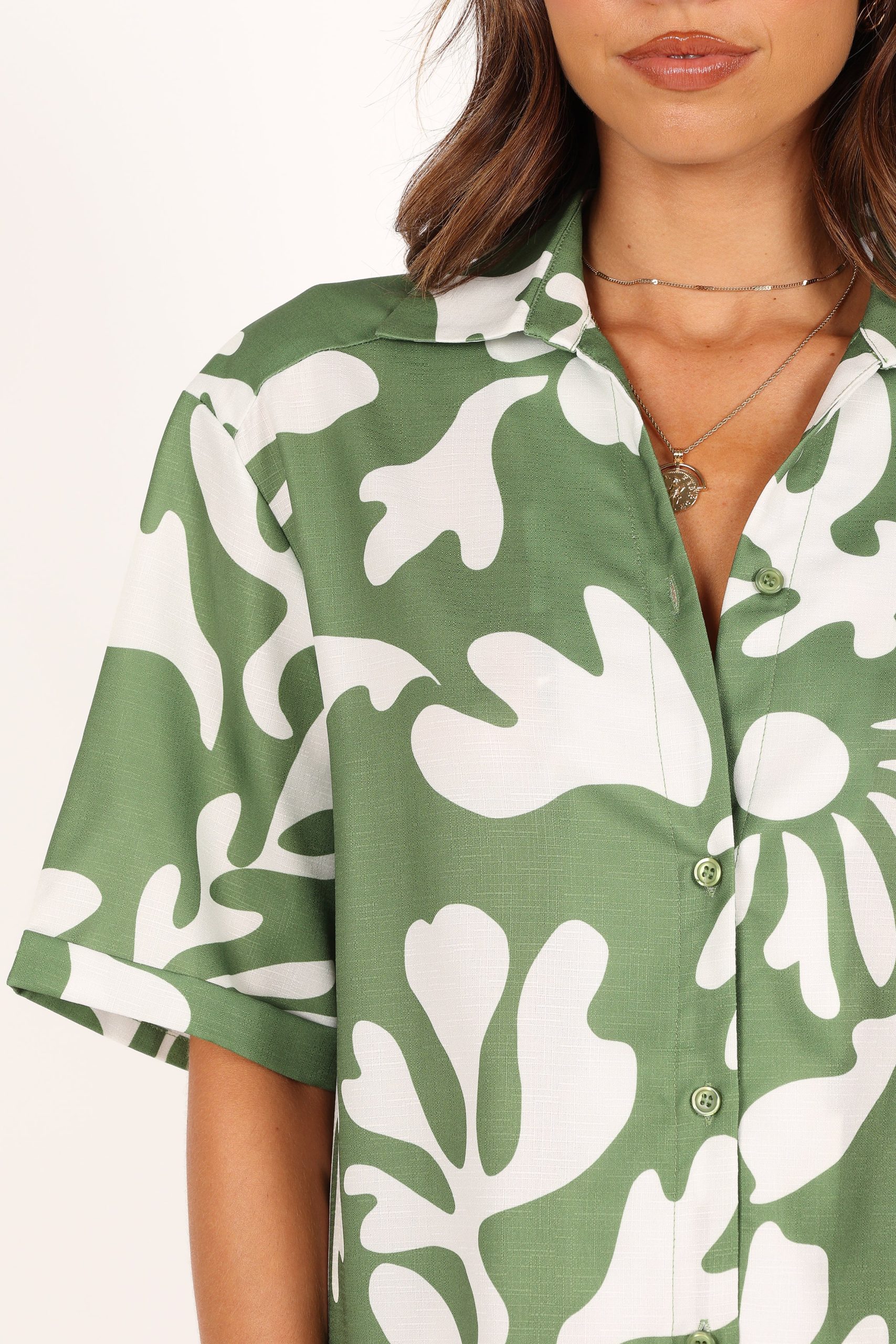 Payton Shirt - Khaki - Image 5
