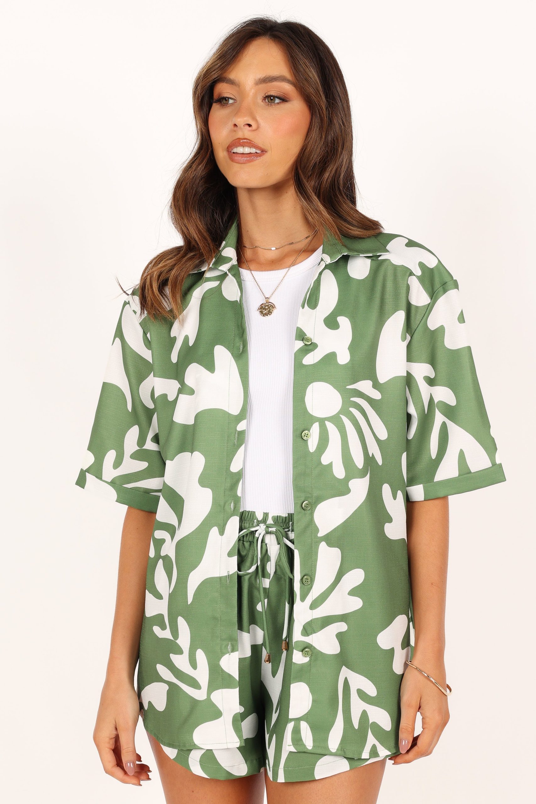 Payton Shirt - Khaki - Image 11