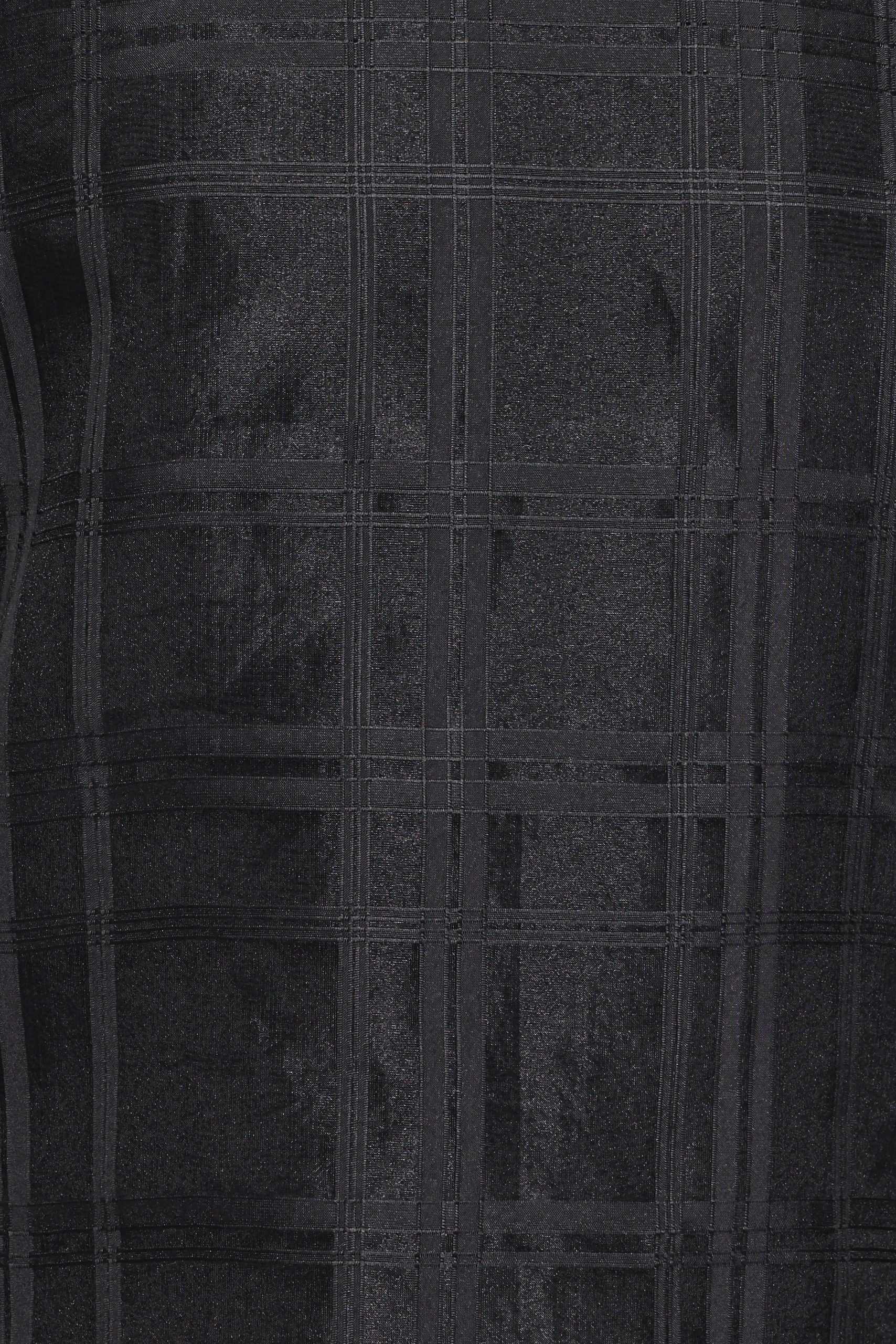 Peony Long Sleeve Sheer Top with Cami - Black - Image 6