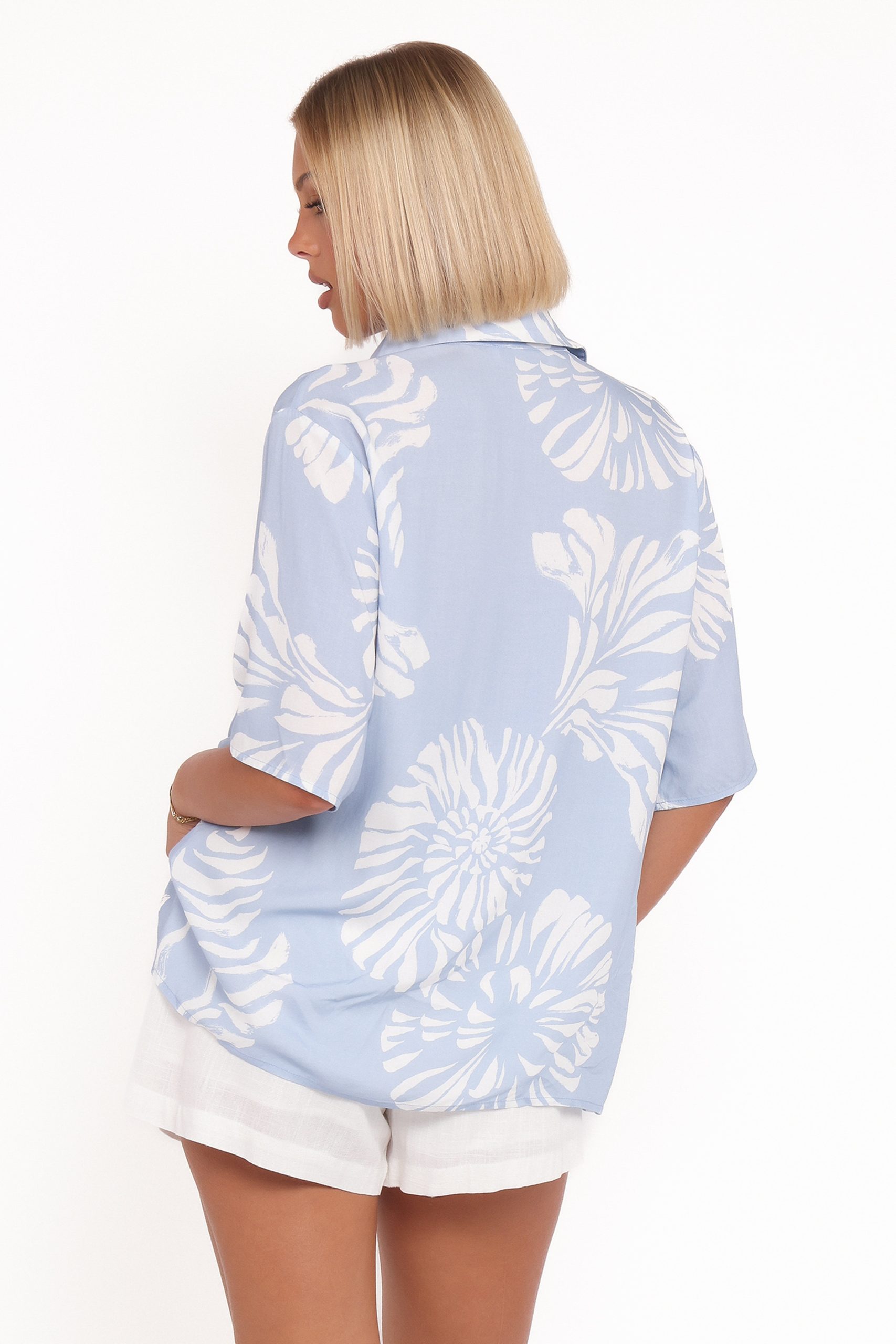 Riva Short Sleeve Shirt - Shell Print - Image 4