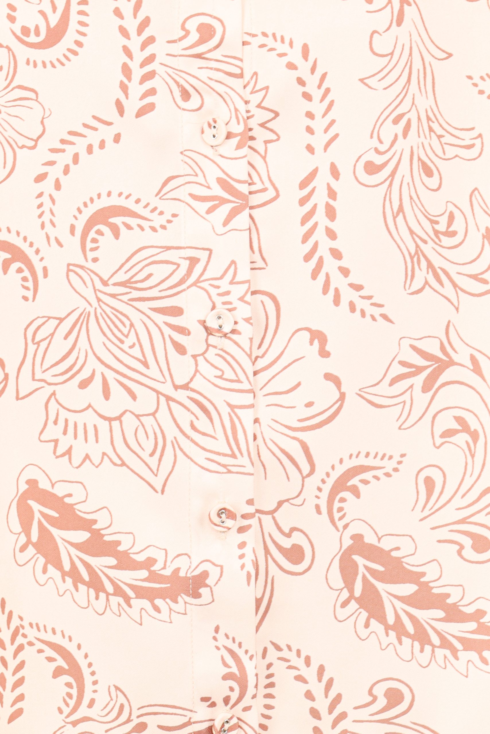 Rosalie Shirt - Brown Paisley - Image 8