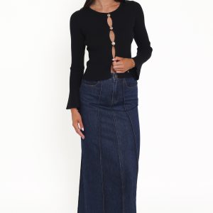 Rosienna Knit Top - Black