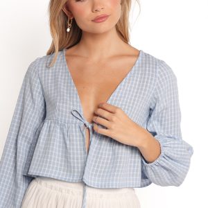 Sundara Long Sleeve Top - Blue