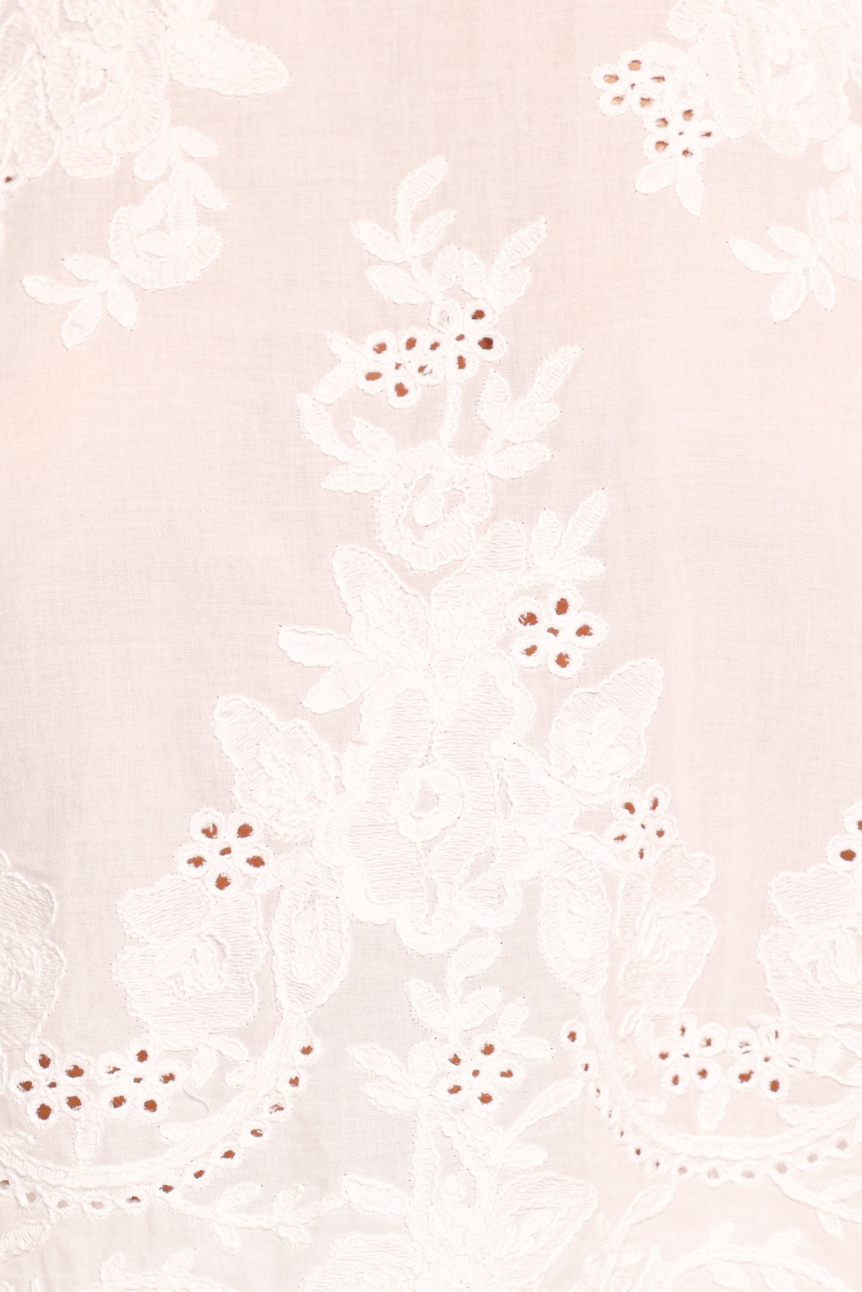 Tanis Embroidered Top - White - Image 5