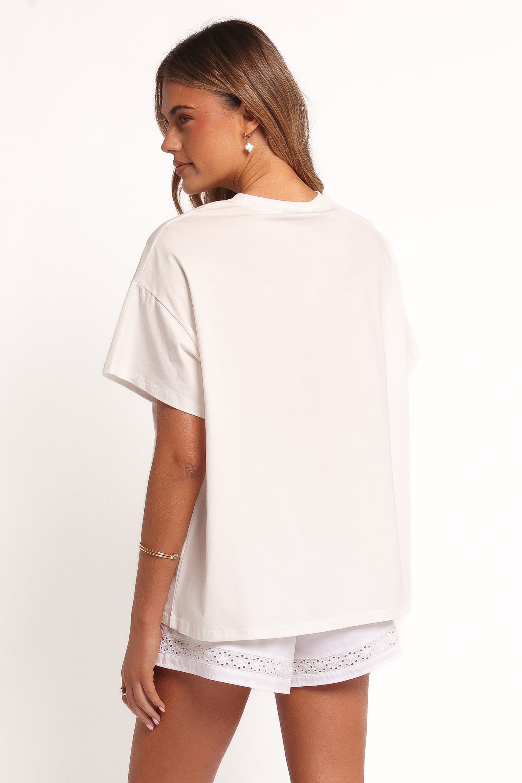 The Tropics Graphic Tee - White - Image 5