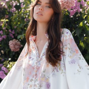 Tiarna Shirt - White Floral