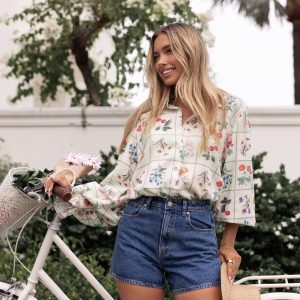 Tomi Long Sleeve Shirt - Flower Market