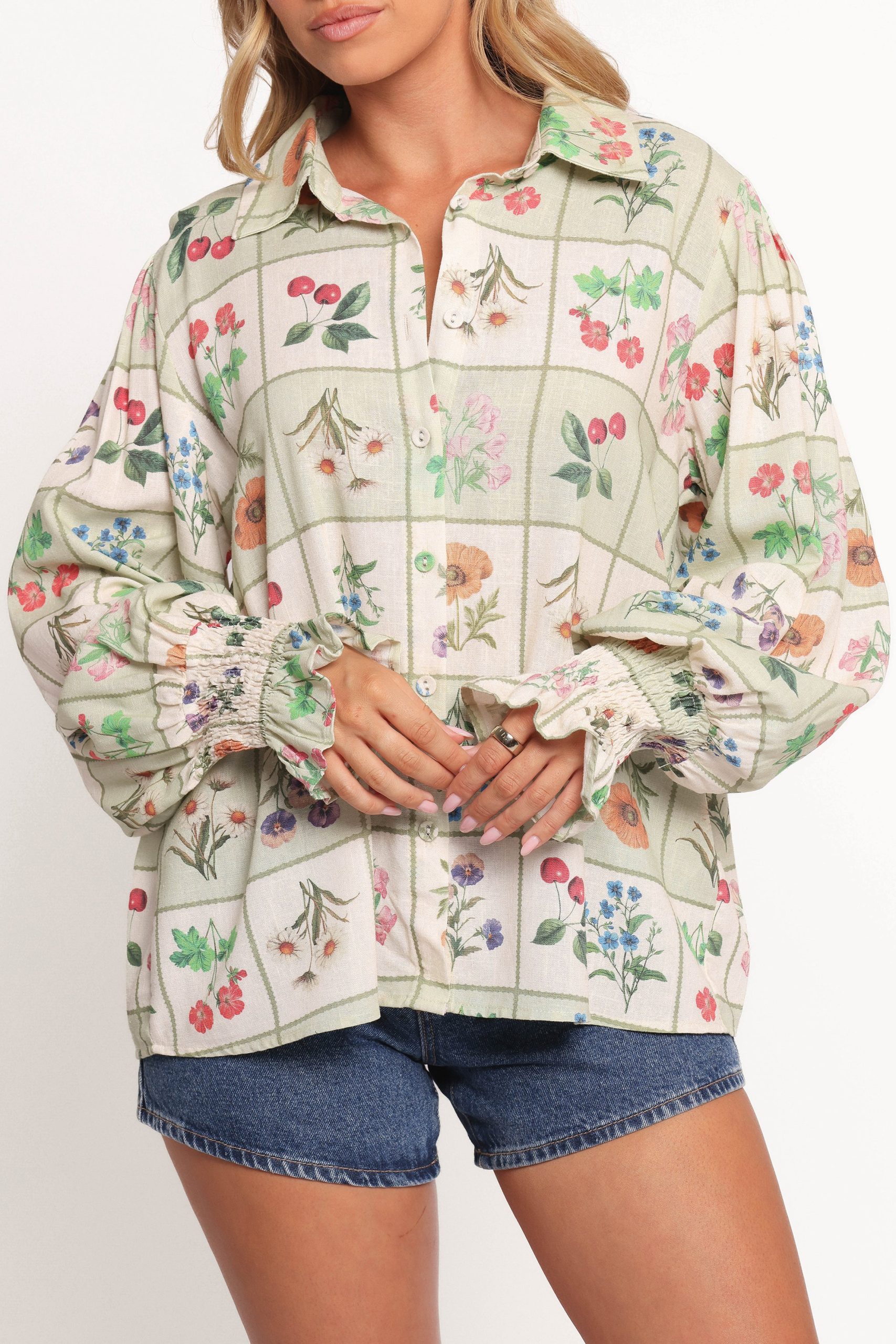 Tomi Long Sleeve Shirt - Flower Market - Image 7