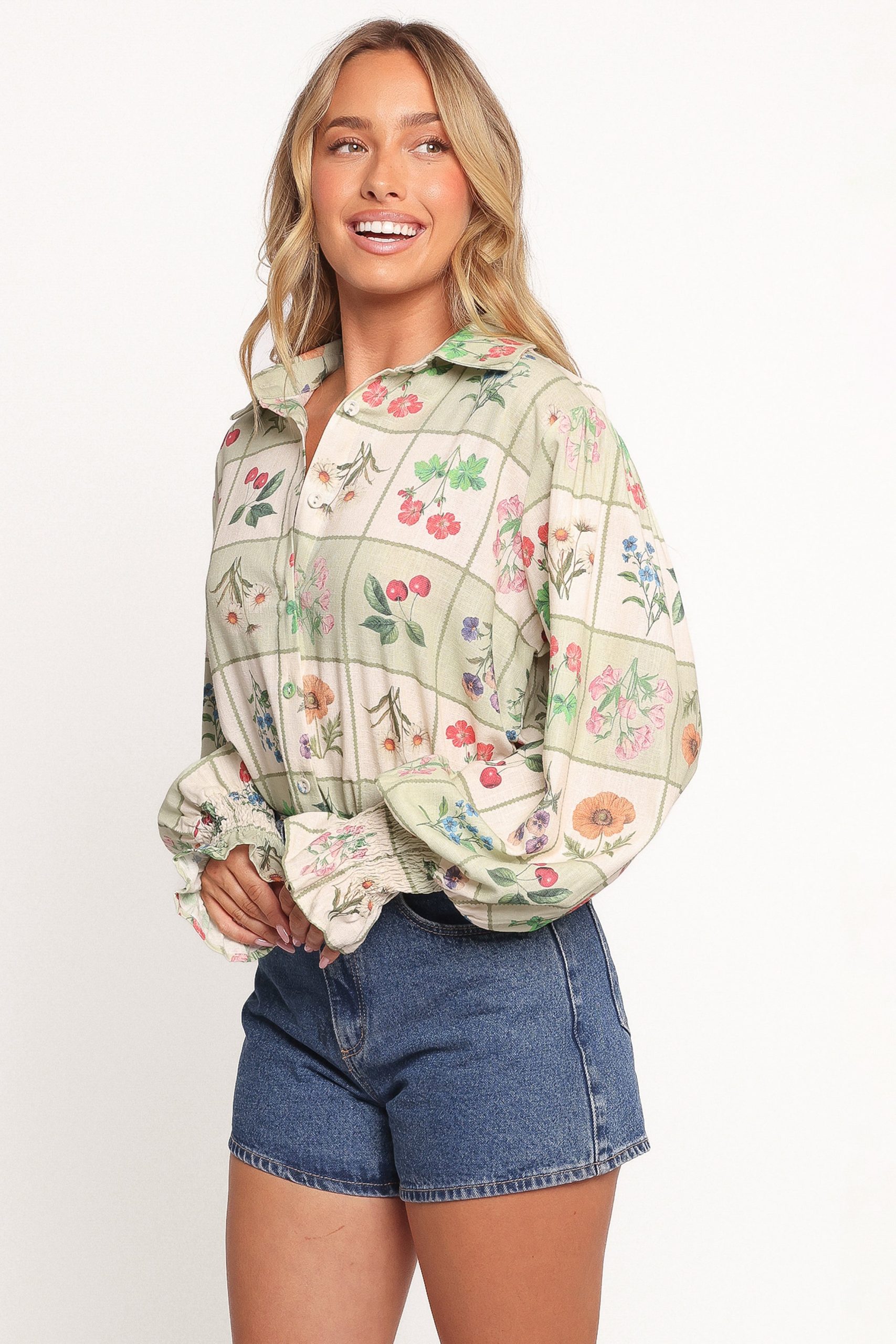 Tomi Long Sleeve Shirt - Flower Market - Image 4