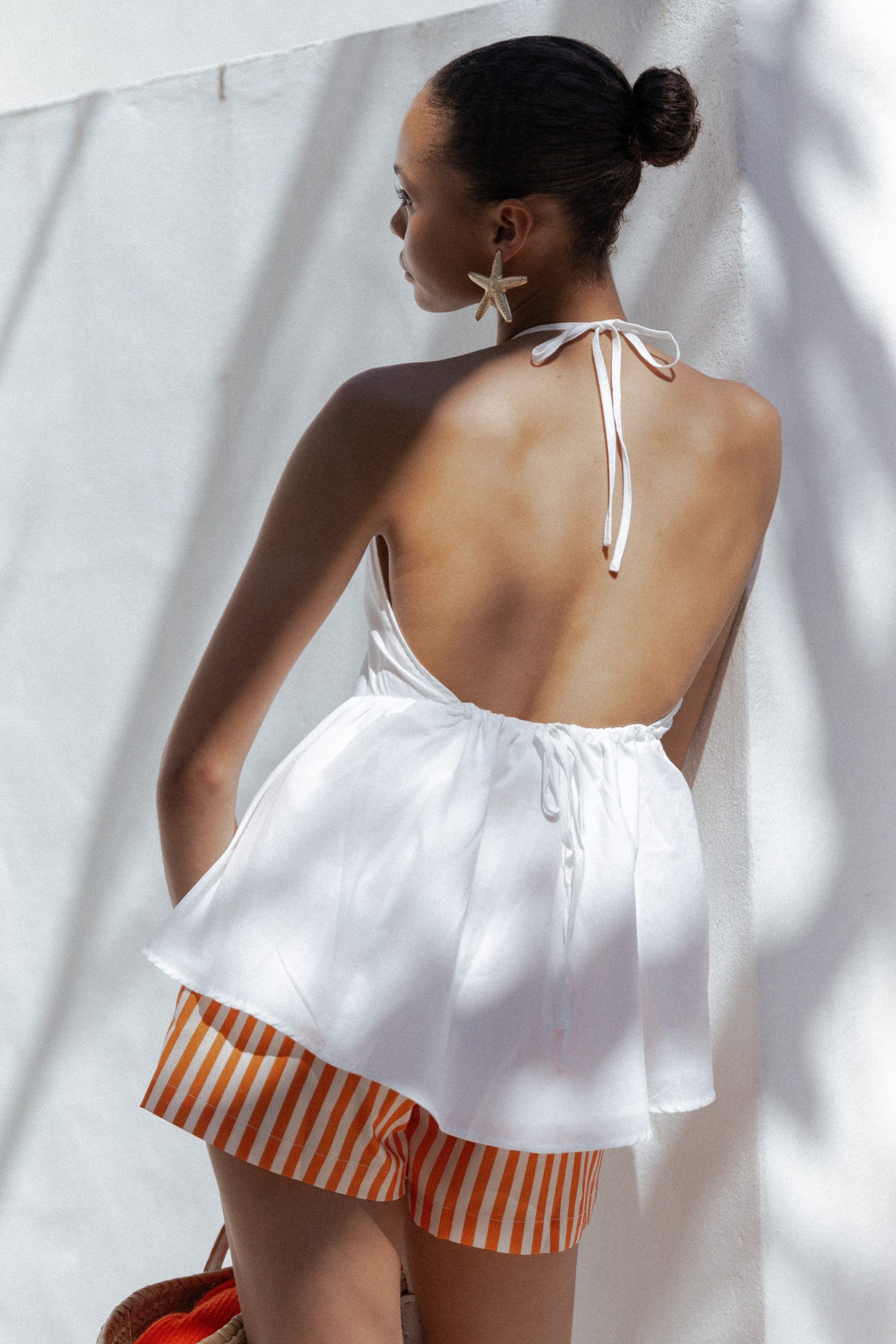 Vanessa Halterneck Top - White - Image 2