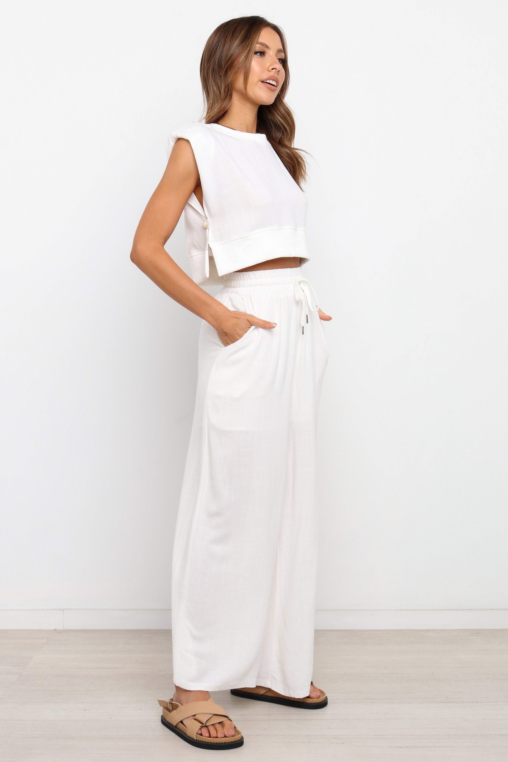 Whitley Top - White - Image 2