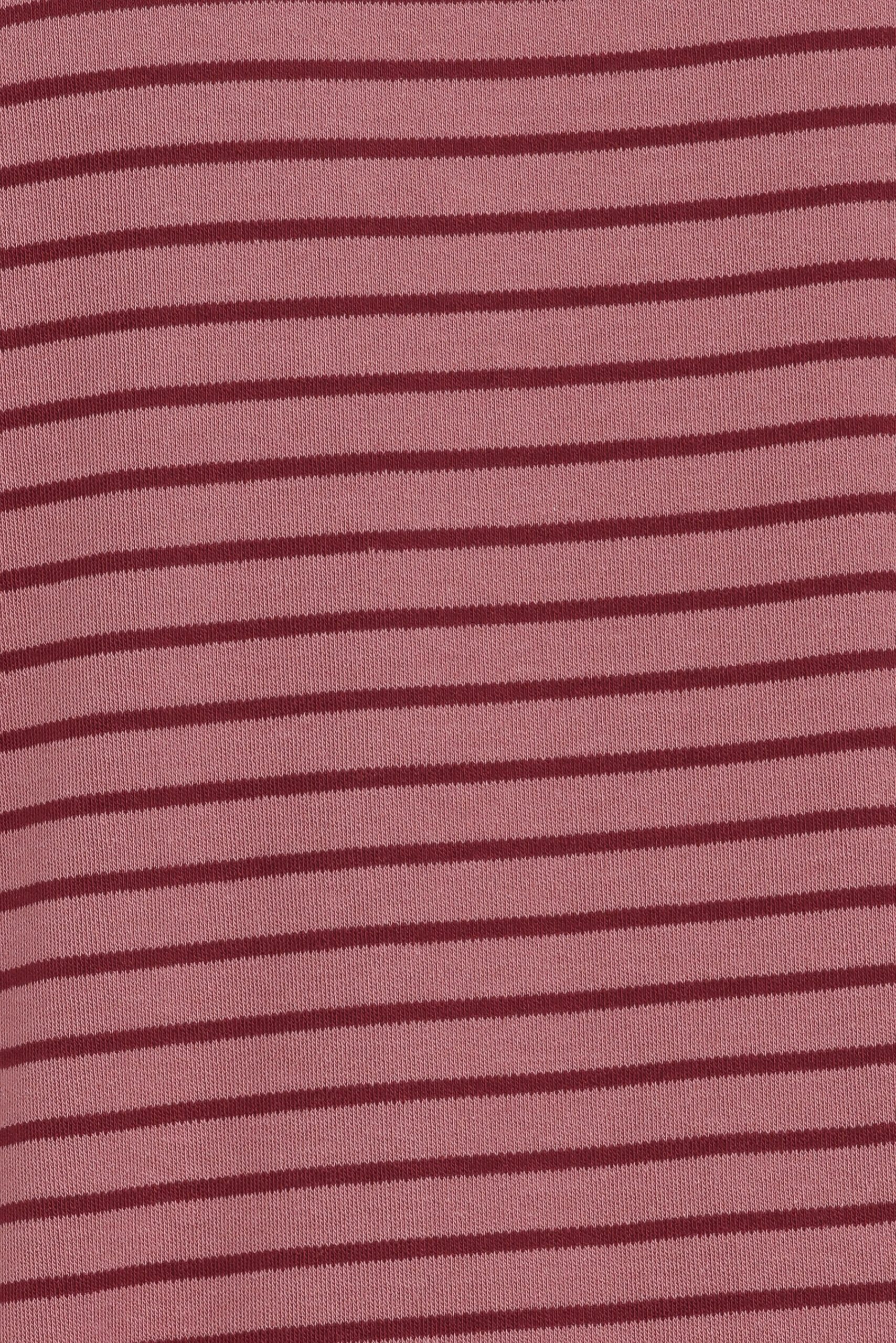 Wilda Oversized Tee - Pink Red Stripe - Image 6