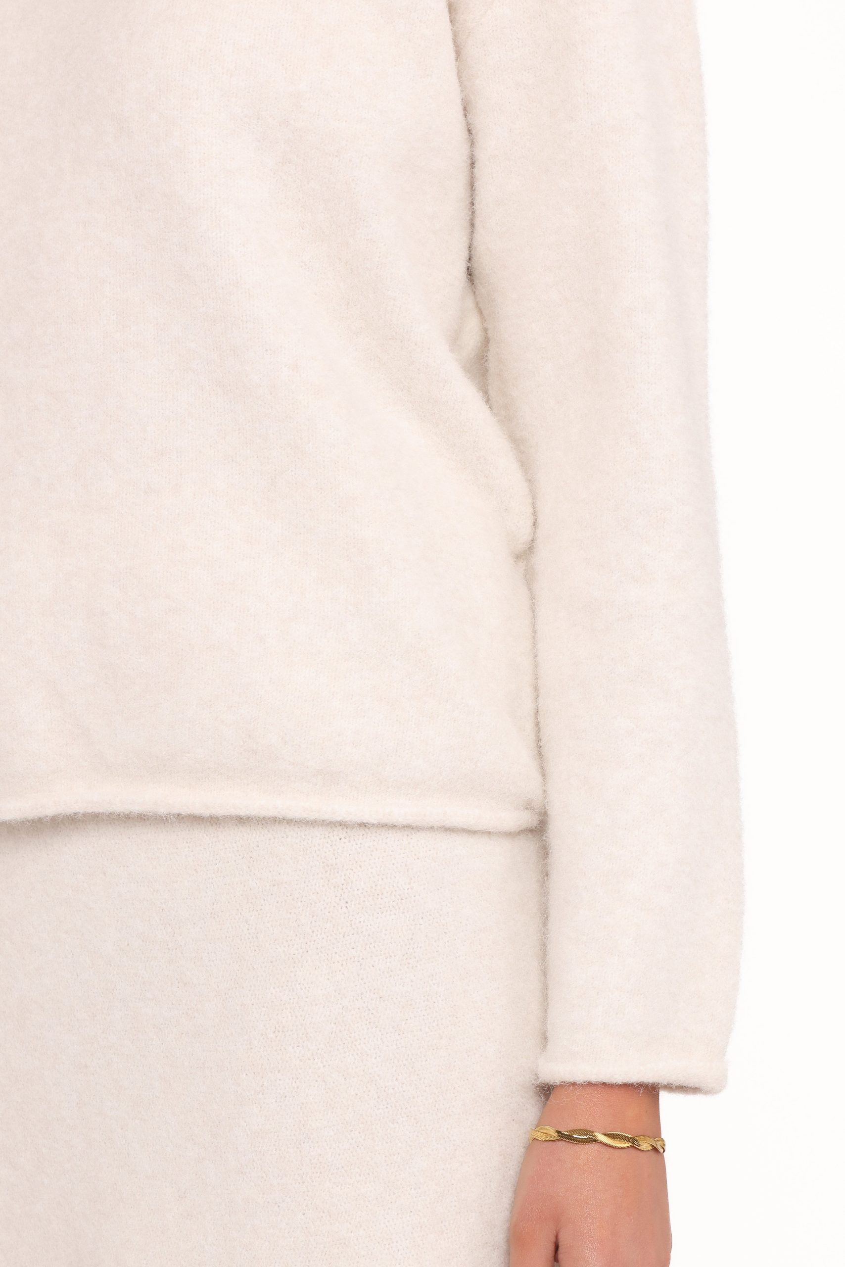 Willis Knitted Top - Cream - Image 6