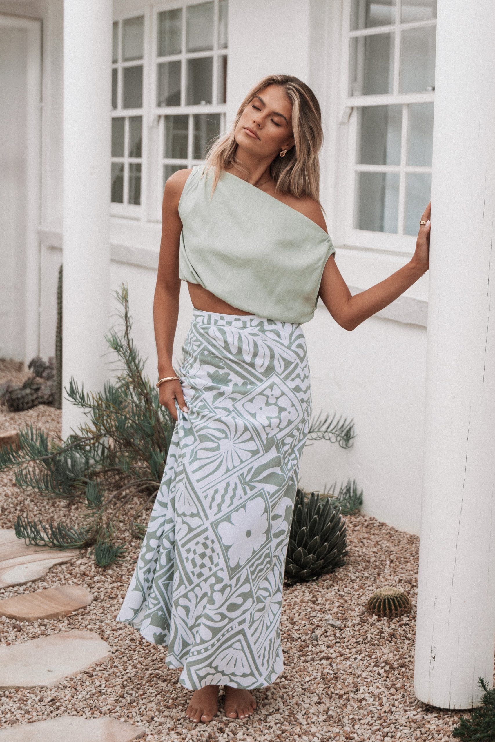 Zara Top - Sage Green - Image 9